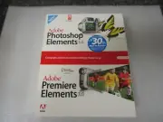 Adobe Photoshop Elements 5.0 & Premiere Elements 3.0 Windows XP CD ROM -Sealed