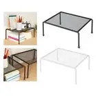 Cabinet Shelf Organizer Monitor Shelf Spice Rack Display Stand for Laptop Living