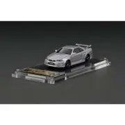 Ignition Model Ig2936 1/64 Nismo R34 Gt-R Z-Tune Silver Resin Cast Mini Car