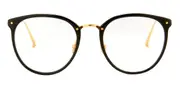 Linda Farrow CALTHORPE LFLC251 C85 Women’s Glasses Black Size 51 - Private Health Rebate - Blue Light Block Available