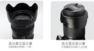58mmUV鏡←規格遮光罩 UV鏡 熊貓鏡頭蓋 適用Canon 佳能EOS 600D 650D 60D 70D單眼相機配