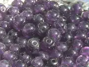 6mm Amethyst Gemstone Round Bead Strand 60 beads per strand