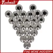 Collet Set Fractional 1/16" To 3/4" High Precision For Bridgeport 23 PCS R8