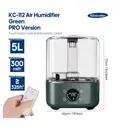 KINSCOTER 3L Air Humidifier Professional Large Capacity Home Humidifier Plant Mi