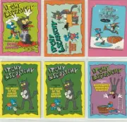 Lot of 6 Simpson's Itchy & Scratchy Skybox Matt Groening 1993 Trading Cards