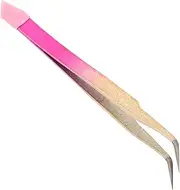 minkissy Dual Head Nail Tweezer Tool for Nail Art Precision Rhinestone Tweezers for Easy Grooming Compact Design for Travel and Home Use User Friendly for Beginners and Professionals