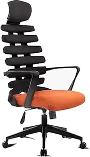 Stable Creative Spine Fishbone Office Chair，Engineering Leans to Fit Body Curvature Desk Chair，Swivel Computer Chair for All Occasions Mobile