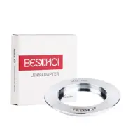 Beschoi Lens Mount Adapter Ring for M42 42mm Screw Lens to Canon EOS EF Cameras