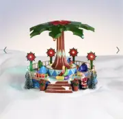 NEW St. Nicholas Square 2023 Amusement Park Christmas Village Lights & Music