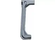 New Sherman 251-74WL LH Side Trunk Weatherstrip Gutter Fits Plymouth Barracuda
