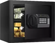 30cm (H) 1.5 Cubic Safe Box for Home, Digital Security Safe