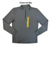 Member's Mark Men's Tech Knit Quarter Zip UPF 50 Lightweight Pullover Jacket