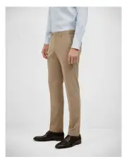 [Politix] Brushed Marle Tailored Pant in Latte