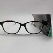 E109 FOSTER GRANT +1.50 KINSEY GOLD Readers READING GLASSES W/CASE
