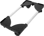 SWOOMEY -Desk Pc Tower Stand Mobile CPU Holder Wheels for Easy Cleaning Maintenance Black Computer Stand for Desk