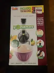 Dole Yonanas The Healthy Dessert Maker 100% Frozen Fruit Turns Into Soft Serve