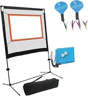 Frediuo Badminton Net Set Badminton Equipment Easy Setup Easy Installation Tennis Net Set Badminton Sets Backyards with Net for Parks