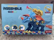 Dinosaur Assemble Triceratops Puzzle Dart Toy 3+