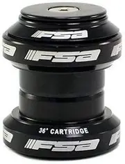 FSA Orbit MX 1-1/8 Inches Threadless MTB Road Headset with Top Cap, Black, XTE1504