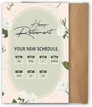 HDSterHeart Retirement Card (Retirement Your New Schedule Card)