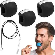 EZONEDEAL Jaw Trainer, Jawline Exerciser and Jaw Training, Jaw Exerciser and Beautiful Jaw Line, Double Chin Reducer Eliminator