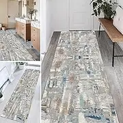 Hallway Carpet Entryway Runner Rug 100cm 1.5m 2m 250cm 300cm 4m 5m 6m Non-Slip Washable Area Rugs for Living Room Bedroom Laundry Room, Hamankim Long Narrow Floor Mats(2ft×13.1ft/60×400cm)