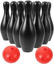 PERSELOSO Toddler Bowling and Girls Bowling Ball Toy Pinball Set 1 Set for Indoor Play