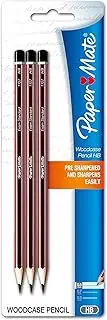 Papermate Hb Woodcase Pencil, Pack Of 3