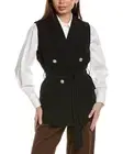 Anna Kay Queen Vest Papillon Cashmere-Blend Cardigan Women's Blue S