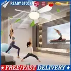 Ceiling Fan with LED Light Remote Control with Lights Remote Control for Bedroom