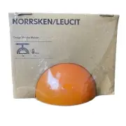NEW Ikea Norrsken Leucit Lamp Light 000.425.90 - ORANGE (for cable track system)