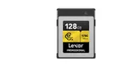 Lexar Professional Cfexpress Type B gold series 128GB CFexpress Type B 1750MB/s read, 1500MB/s write,minimum sustained write speeds of 1300MB/s1 LCXEXPR128G-RNENG