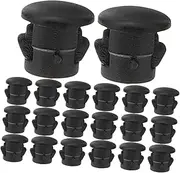 OATIPHO Wood Plugs 300pcs Plastic Screw Hole Plugs Decorative Caps for Furniture End Caps Partition Holes Lightweight and Sturdy