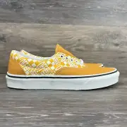 Vans Shoes Men Size 7.5 Gold Lace Up Women Size 9 Off The Wall era Checkered