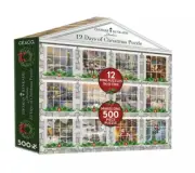 Thomas Kinkade 12 Days Of Christmas Puzzle, 12 Tins&Puzzles Makes One Big Puzzle
