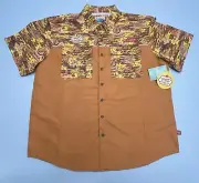 Magellan Shiner Bock Fish Gear Outdoor Shirt 2XL Men Relaxed Fit New With Tags