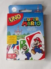 Uno Super Mario ‘Mario Rule’ Card Game 2-10 Players Age 7+ Luigi Waluigi Bowser