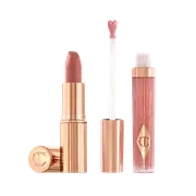 [Charlottes] Hollywood Lips Lip Kit: Matte Lipstick + Lip Gloss Duo | Charlotte Tilbury