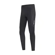 ARESFUEL Men's Bike Pants Bike Bottoms Slim Fit Road Bike Cycling Sports Quick Dry High Elasticity Wicking Black Spandex Clothing Apparel Bike Wear Advanced Se