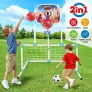 Kids Arcade Basketball Hoop with foot gate , Indoor Outdoor Single Shot Basketball Game for Toddler,Carnival Games Sport Toys Gifts