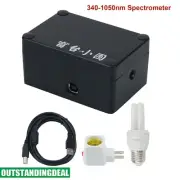 340-1050nm Spectrometer DIY Blue-ray/Full-spectrum/Laser/Absorption Spectrum os6
