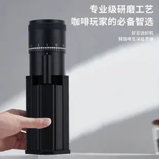 全自動咖啡磨豆機家用意式咖啡豆研磨電動磨粉機便攜式智能咖啡機