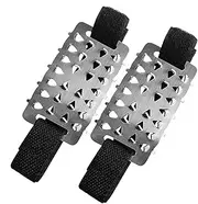 [Genérico] Medium Ice Cleats, Medium Ice Cleats, Stainless Steel Clips for Shoes, Stainless Steel Stocking Shoe Nails, Shoes, Boots, Cleats for Men, Women