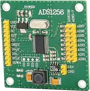 Compact ADS1256 8 -Channel -Analog for Digital Conversion Module Editing ADC for Different Applications of Comfortable Terminal Block