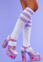 [Dolls Kill x The Powerpuff Girls] Friendship Prevails Platform Heels