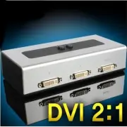 2:1 Monitor Selector DVI 2:1 Monitor Manual Selector DVI 2:1 Selector DVI switch
