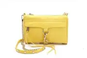 NWT Rebecca Minkoff Mini Mac Clutch ( Canary Color) - MSRP $195.00