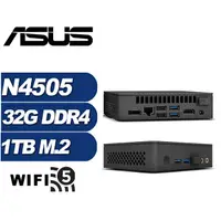 在飛比找PChome24h購物優惠-(DIY)領軍遊俠 ASUS 華碩 NUC迷你電腦(N450