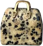 Mini Handbags, 2-2.5cm, Dalmatian Jasper