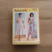Butterick Pattern R10556 Tiered Button Down Dress Pockets E5 Size 14 16 18 20 22